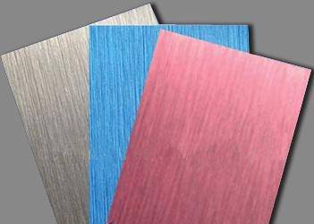 brushed aluminum sheet